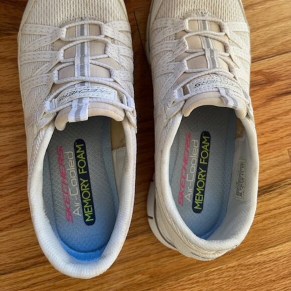 SKECHERS | White Sneakers for Women Size 6.5 - Picture 5 of 9